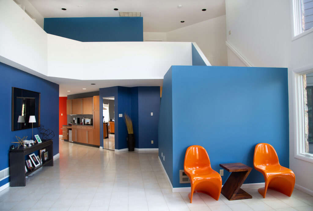 Nolan Painting Company- Havertown, PA Blue foyer
