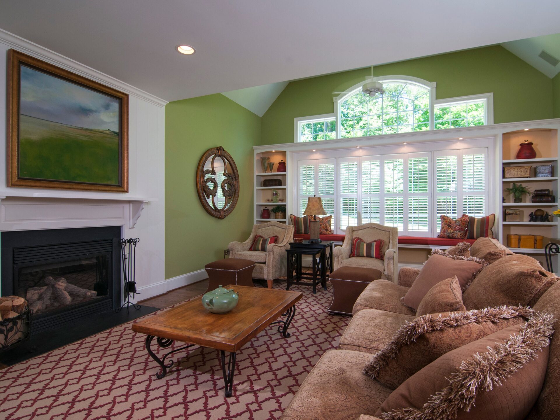 Nolan Painting Company- Havertown, PA painting living room by Nolan Painting Company