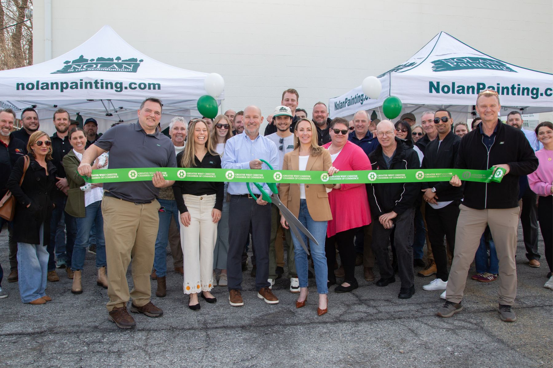 Nolan Painting West Chester Location Ribbon Cutting